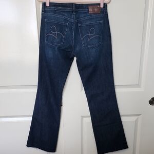DL1961 Deep Blue Milano Boot Cut Jeans